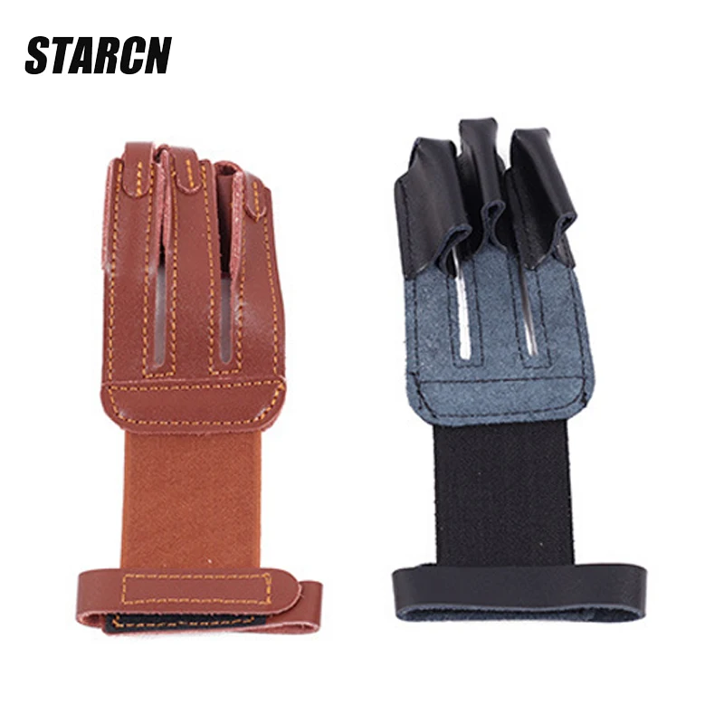 Black/Brown Archery Cow Leather 3 Finger Guard Handmade Gloves For Traditional Meilie Reverse Bow
Black/Brown Archery Cow Leather 3 Finger Guard Handmade Gloves For Traditional Meilie Reverse Bow