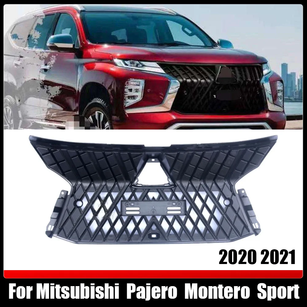 Fit For Mitsubishi Pajero Montero Sport 2020 2021 Pickup Car Accessories Front Mesh Mask Cover ABS Chrome Grills Bumper Grille
Fit For Mitsubishi Pajero Montero Sport 2020 2021 Pickup Car Accessories Front Mesh Mask Cover ABS Chrome Grills Bumper Grille