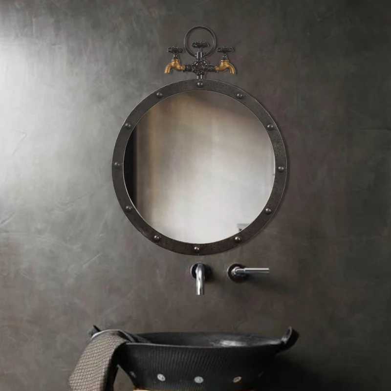 Iron Faucet American Retro Wall Hangings Mirror Industrial Style Bar Decoration Cafe Restaurant Wall Hangings
Iron Faucet American Retro Wall Hangings Mirror Industrial Style Bar Decoration Cafe Restaurant Wall Hangings