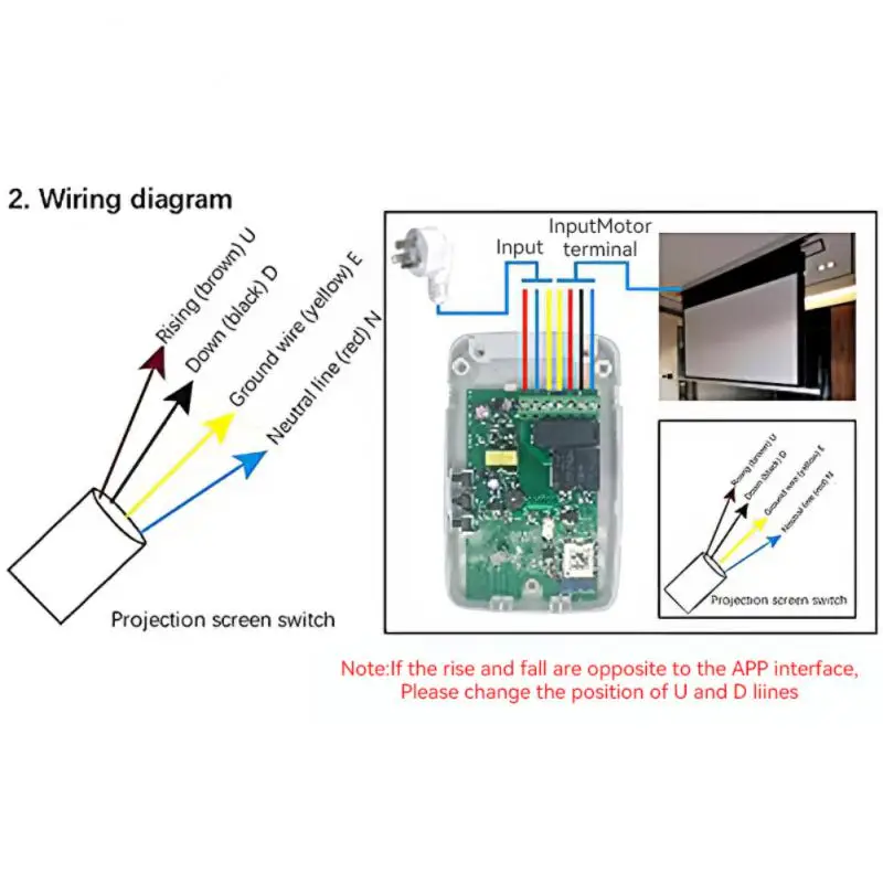 Home Theater Projector Screen Switch 43392mhz Voice Control Electric Curtain Switch Manual Control Wireless Tuya Smart Life Wifi
Home Theater Projector Screen Switch 43392mhz Voice Control Electric Curtain Switch Manual Control Wireless Tuya Smart Life Wifi
