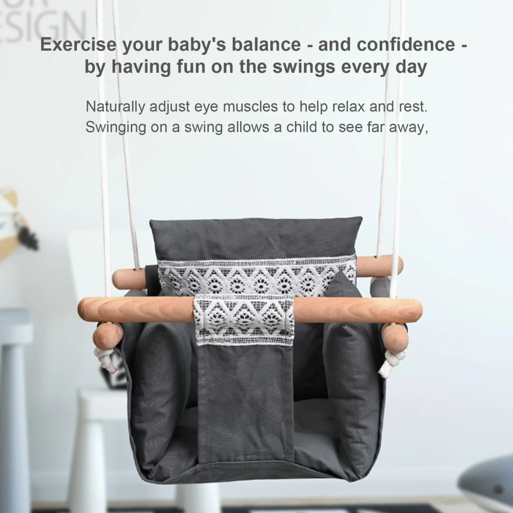 Baby Swing Hanging Toys Hammock Safety Baby Bouncer Outside Canvas Indoor Wooden Swing Rocker Toy
Baby Swing Hanging Toys Hammock Safety Baby Bouncer Outside Canvas Indoor Wooden Swing Rocker Toy