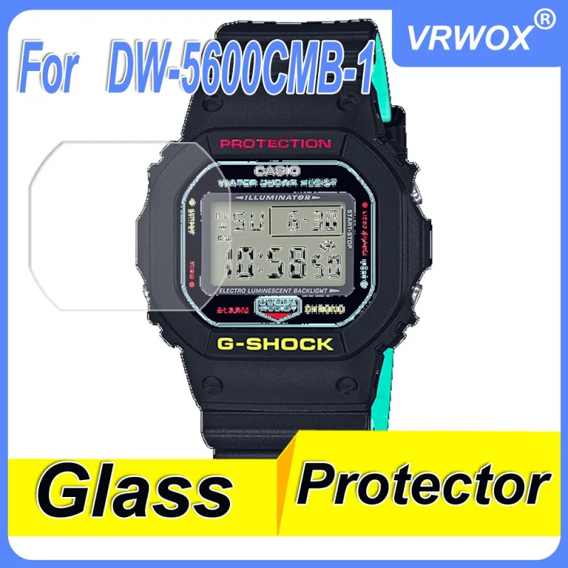 

Protector For Casio DW-5600SMB DW-5600SMB-4 DW-5600SB-4 DW-5600SB-2 DW-5600CMB-1 DW-5600SB-3 Tempered Glass Screen Protector