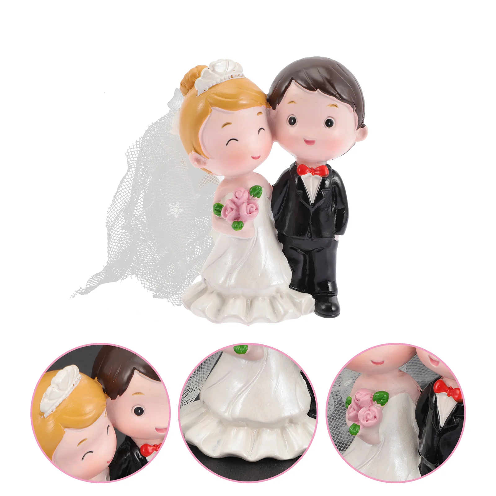 Couple Wedding Mini Figurines Cartoon Loverspicks Dayvalentine Resin Figurine Decor Bridegroom Romantic Baking Coup Decoration
Couple Wedding Mini Figurines Cartoon Loverspicks Dayvalentine Resin Figurine Decor Bridegroom Romantic Baking Coup Decoration