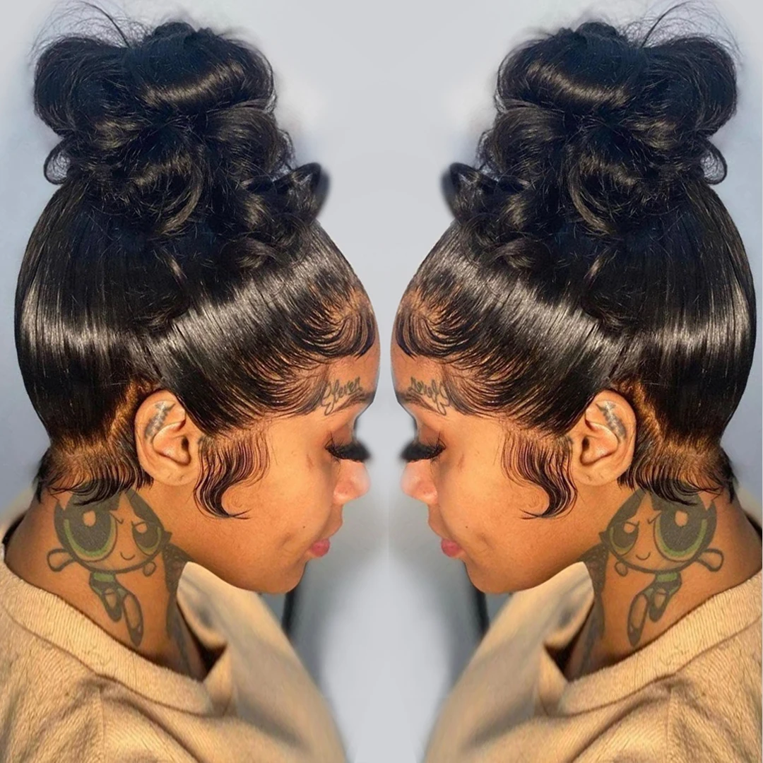 30 Inch Transparent 360 HD Lace Front Human Hair Wigs Brazilian 13x4 Straight Lace Frontal Wig for Women PrePlucked Hairline Wig
30 Inch Transparent 360 HD Lace Front Human Hair Wigs Brazilian 13x4 Straight Lace Frontal Wig for Women PrePlucked Hairline Wig