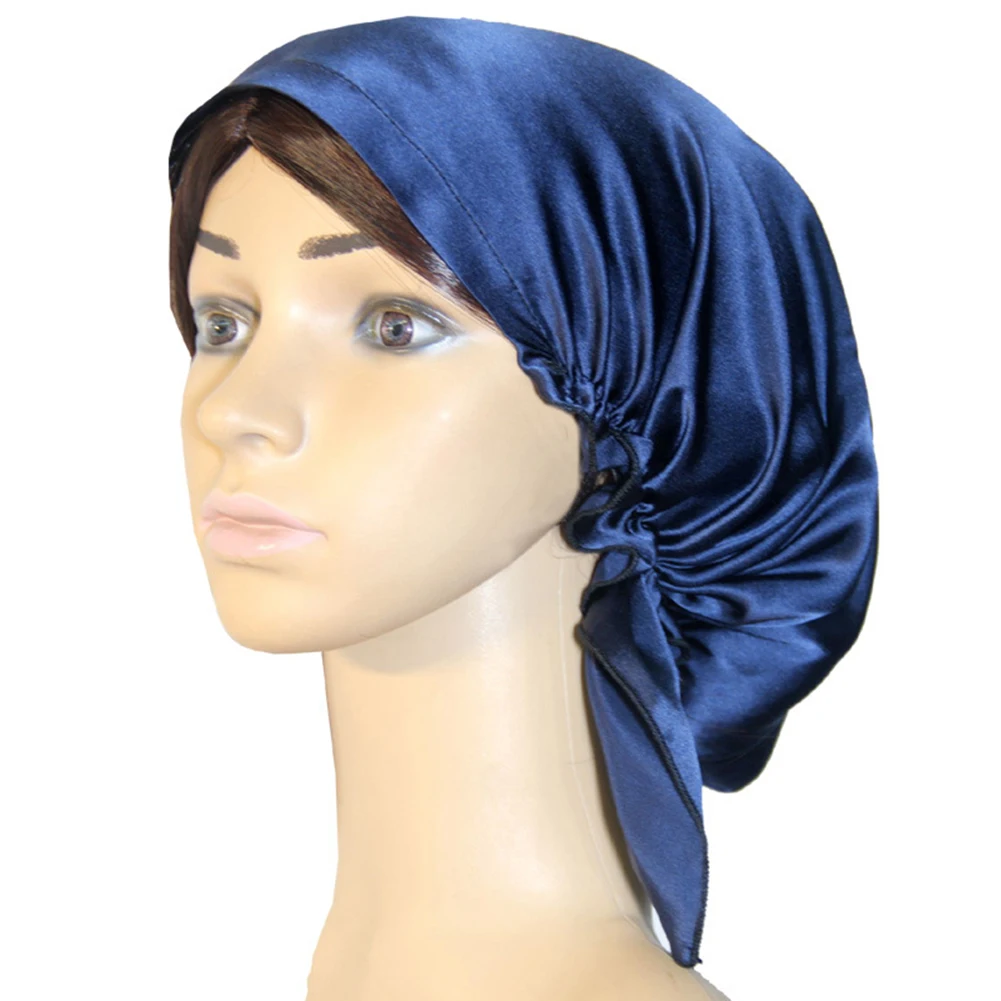 Women Home Satin Hair Care Silk Night Cap Wrap Adjustable Sleeping Hat Bonnet
Women Home Satin Hair Care Silk Night Cap Wrap Adjustable Sleeping Hat Bonnet