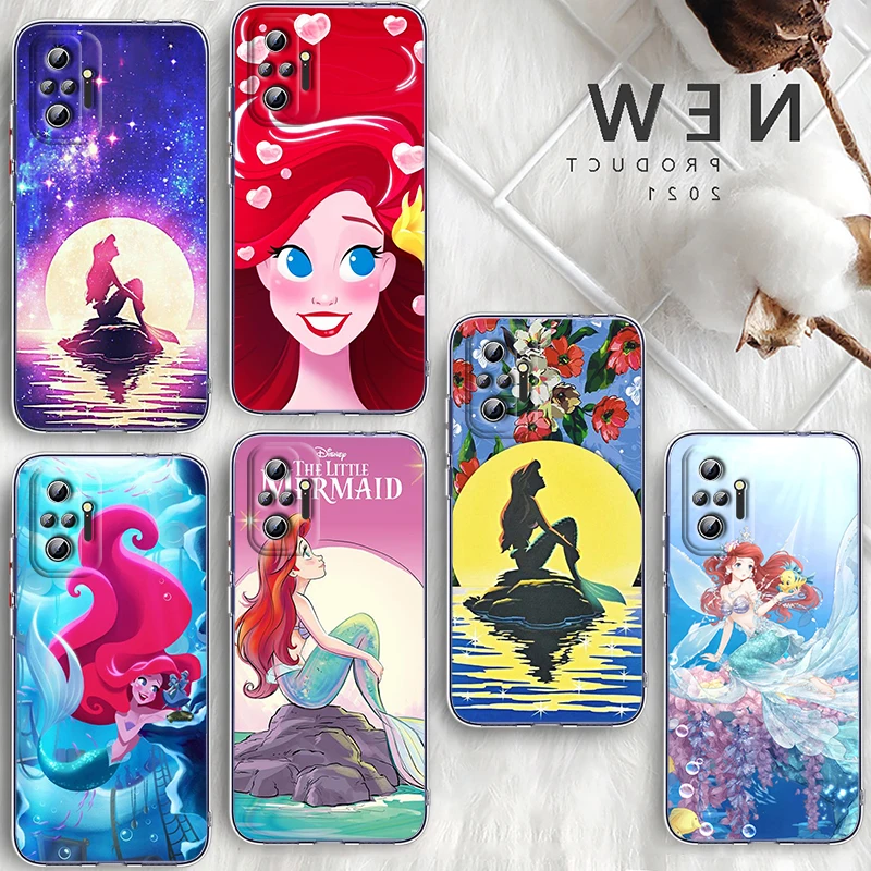Disney The Little Mermaid Phone Case For Xiaomi Redmi Note 11E 11S 11 11T 10 10S 9 9T 9S 8 8T Pro Plus 5G Transparent Cover
Disney The Little Mermaid Phone Case For Xiaomi Redmi Note 11E 11S 11 11T 10 10S 9 9T 9S 8 8T Pro Plus 5G Transparent Cover