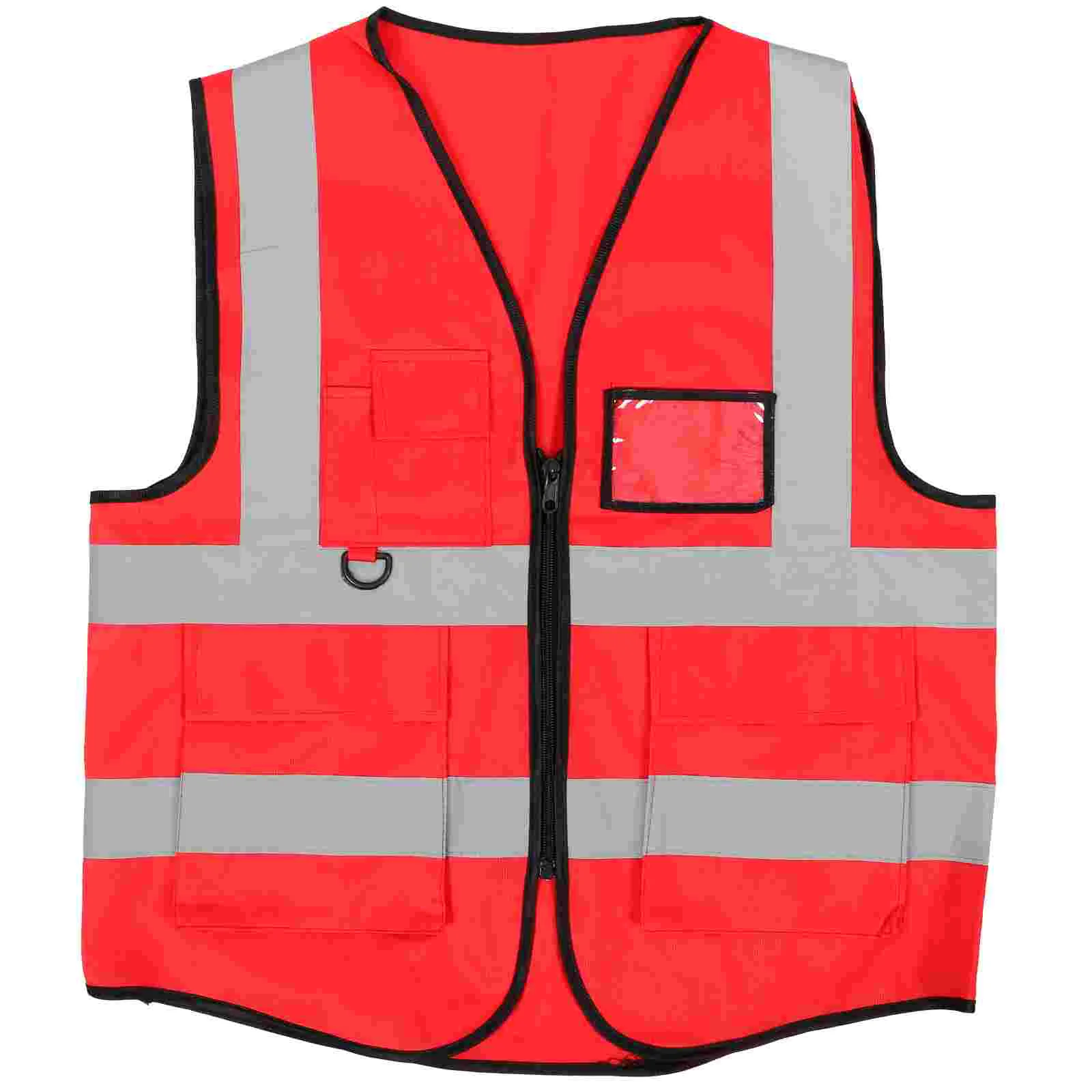 Multiple Pockets Man Men's Tank Tops Knitted Fabric High Visibility Reflective Vest
Multiple Pockets Man Men's Tank Tops Knitted Fabric High Visibility Reflective Vest