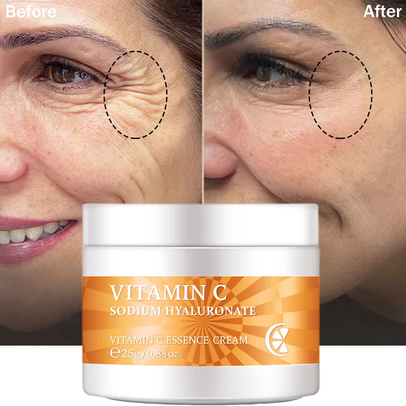 Vitamin C Anti-Wrinkle Whitening Facial Cream Anti-aging Moisturizi Smooth Hyaluronic Acid Collagen Snail Serum Korean Skin Care
Vitamin C Anti-Wrinkle Whitening Facial Cream Anti-aging Moisturizi Smooth Hyaluronic Acid Collagen Snail Serum Korean Skin Care