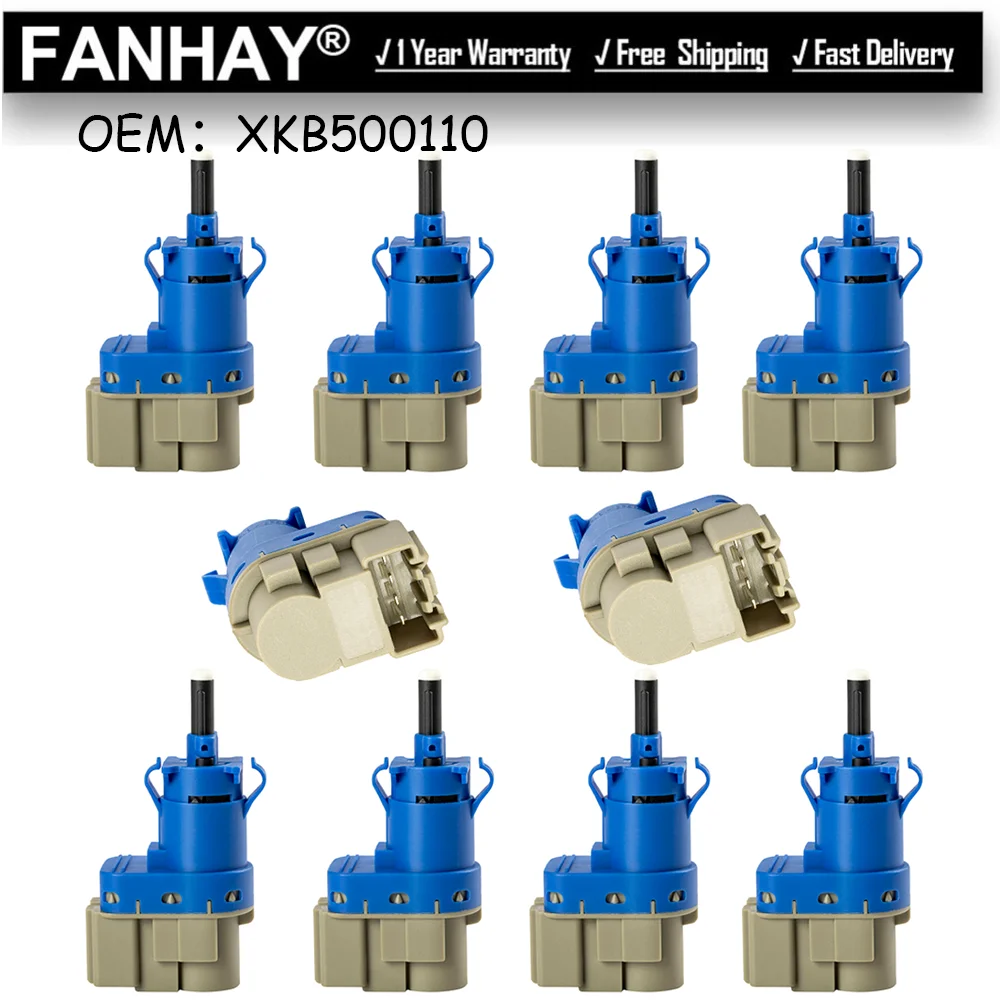 10PCS Brake Light Switch for Land Rover LR3 LR4 for Jaguar XF XJ XJR XK XKR Car Accessories XKB500110 XKB500030
10PCS Brake Light Switch for Land Rover LR3 LR4 for Jaguar XF XJ XJR XK XKR Car Accessories XKB500110 XKB500030