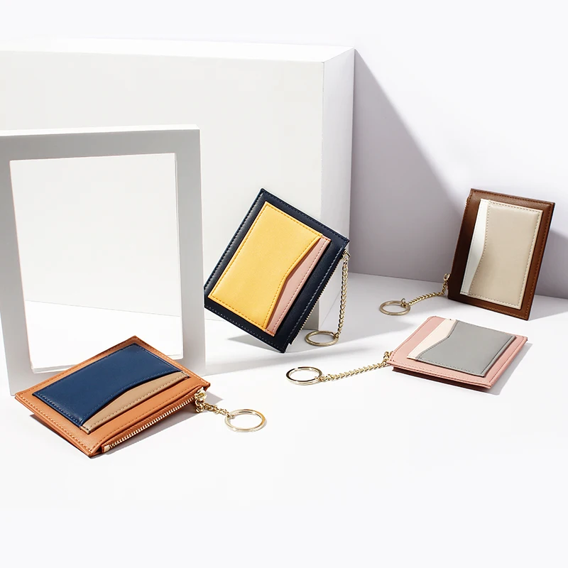 Luxury Slim Women Small Wallet And Purse Girls Short Leather Credit Card Holders Zipper Wallets Ladies Coin Purses Patchwork Bag
Luxury Slim Women Small Wallet And Purse Girls Short Leather Credit Card Holders Zipper Wallets Ladies Coin Purses Patchwork Bag