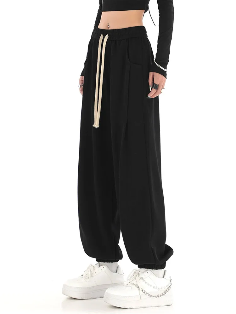Harajuku Black Sweatpants High Waist Loose Women Korean Style Y2k New Streetwear Wide Leg Trousers Casual Fashion Women Clothes
Harajuku Black Sweatpants High Waist Loose Women Korean Style Y2k New Streetwear Wide Leg Trousers Casual Fashion Women Clothes