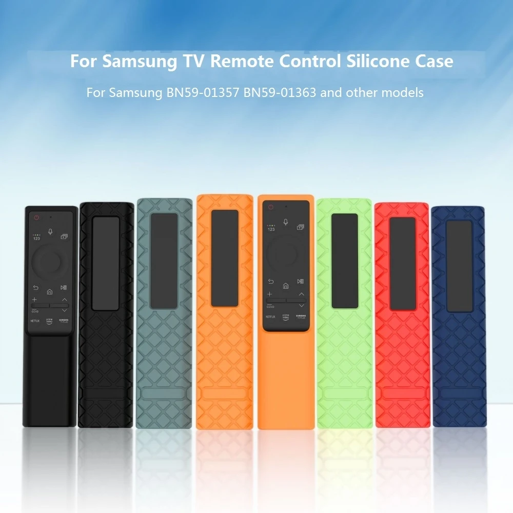Anti-Slip Silicone Cases Remote Control Protective Cover for Samsung BN59 Series BN59-01357A/01311B/01363A/01265A Smart TV
Anti-Slip Silicone Cases Remote Control Protective Cover for Samsung BN59 Series BN59-01357A/01311B/01363A/01265A Smart TV