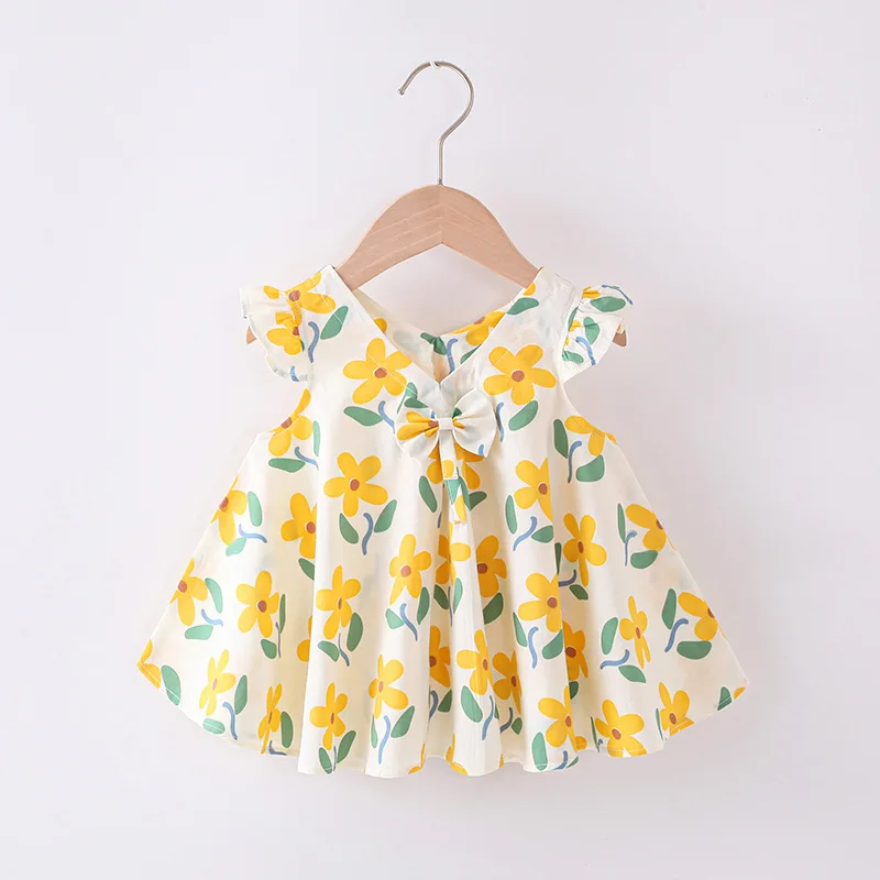 Summer Girls Dress Casual Princess Dresses Sleeveless Print Flower Costumes Kids Vestidos Cotton Floral Dress 1-4Y
Summer Girls Dress Casual Princess Dresses Sleeveless Print Flower Costumes Kids Vestidos Cotton Floral Dress 1-4Y