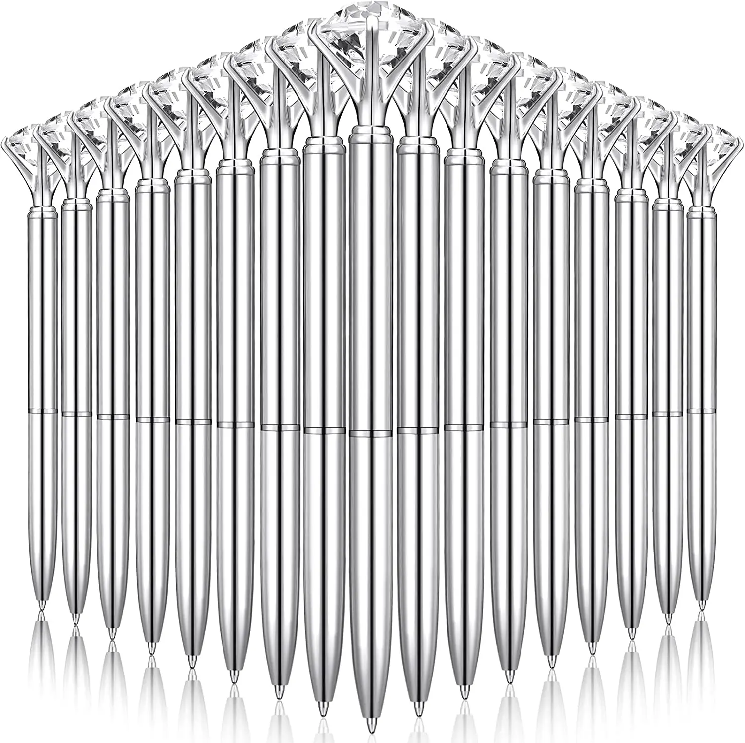 20 шт./партия, металлические шариковые ручки с черными и синими чернилами