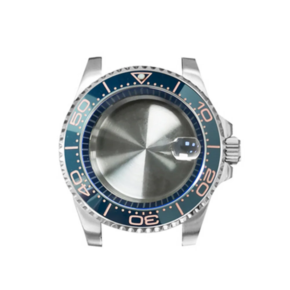 40MM Stainless Steel Watch Case Magnifier Sapphire Glass Case for NH35/NH36 Movement Watch Modified Kits
40MM Stainless Steel Watch Case Magnifier Sapphire Glass Case for NH35/NH36 Movement Watch Modified Kits