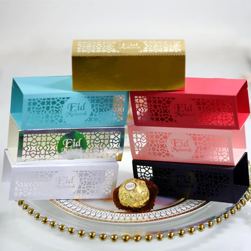 5/10pcs Eid Mubarak Candy Dragee Box Ramadan Kareem Favor Gift Box DIY Islamic Muslim Festival Happy Al-Fitr Eid Party Supplies
5/10pcs Eid Mubarak Candy Dragee Box Ramadan Kareem Favor Gift Box DIY Islamic Muslim Festival Happy Al-Fitr Eid Party Supplies