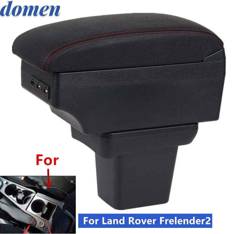 For Land Rover Freelander Armrest box Land Rover Frelender 2 2006-2012 central Store content Storage box products with USB LED
For Land Rover Freelander Armrest box Land Rover Frelender 2 2006-2012 central Store content Storage box products with USB LED