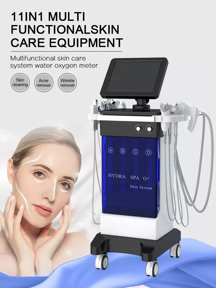 

11 In 1 Multifunction H2O2 Skin Rejuvenation SPA909 Dermabrasion Facial Care Machine For Beauty Salon Spa Use