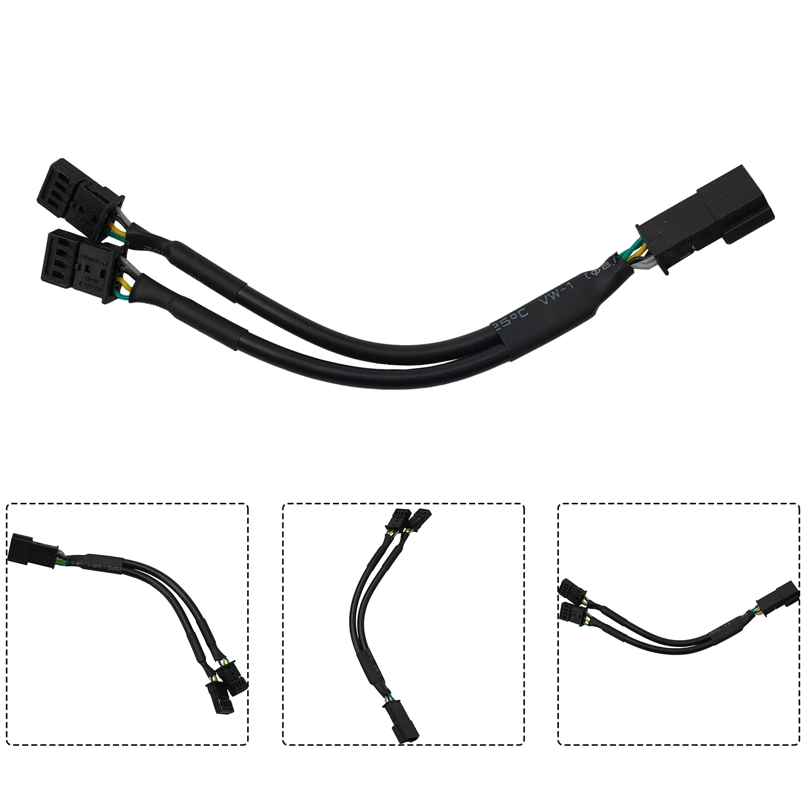 Cable Adapter ECU Y Splitter 15cm Length Black Cable Adapter Cable Wire Controller For BMW F10 F10 F18 F20 F30
Cable Adapter ECU Y Splitter 15cm Length Black Cable Adapter Cable Wire Controller For BMW F10 F10 F18 F20 F30