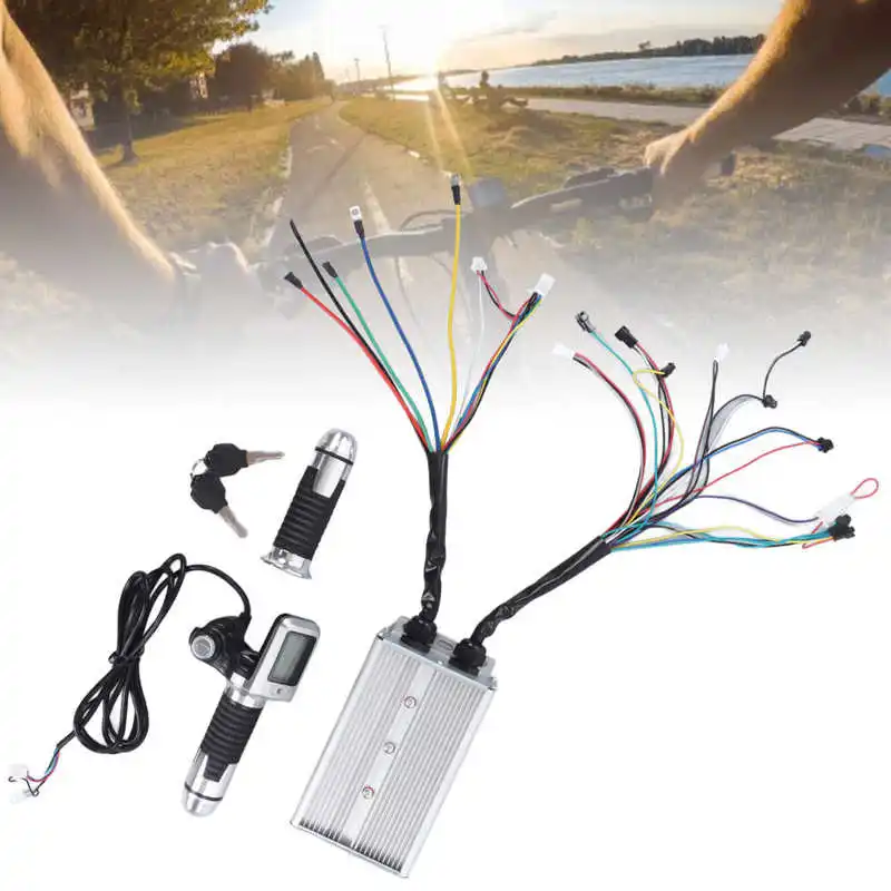 36/48V 500W/1500W Electric Bicycle Controller LCD Liquid Crystal Instrument Speed Control Switch Kit For 22.5mm Handlebar 
36/48V 500W/1500W Electric Bicycle Controller LCD Liquid Crystal Instrument Speed Control Switch Kit For 22.5mm Handlebar