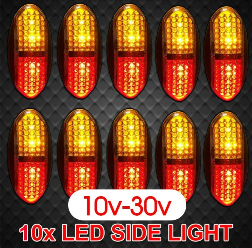 Truck trailer car waterproof lamp side mark clearance light 10 to 30 v double color light
Truck trailer car waterproof lamp side mark clearance light 10 to 30 v double color light