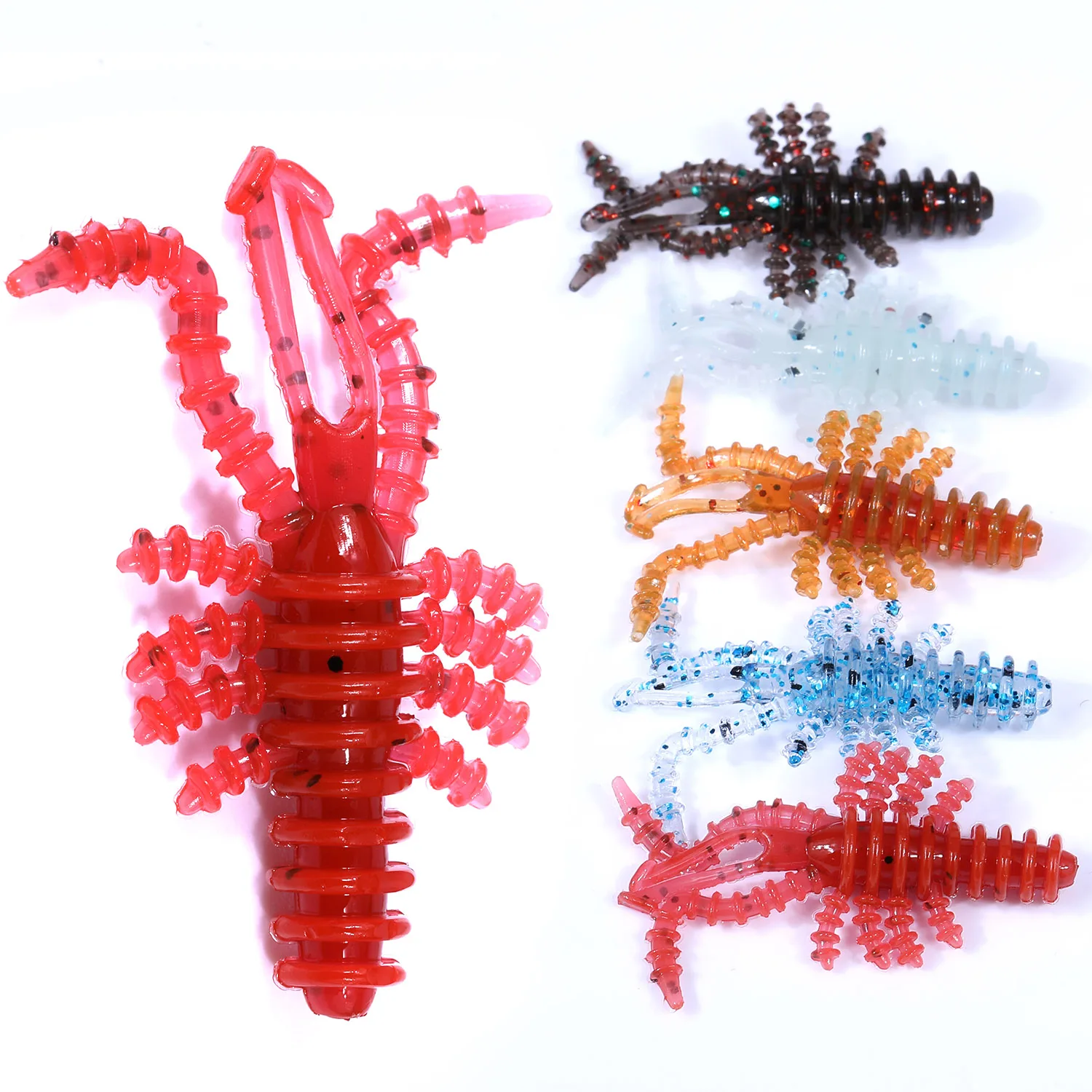 Sougayilang Fishing Lure 20pcs 5 Colors 22g 4cm/1.6in Soft Bait Lifelike Lures Simulation Luminous Worms Fishing Lure Tackle
Sougayilang Fishing Lure 20pcs 5 Colors 22g 4cm/1.6in Soft Bait Lifelike Lures Simulation Luminous Worms Fishing Lure Tackle