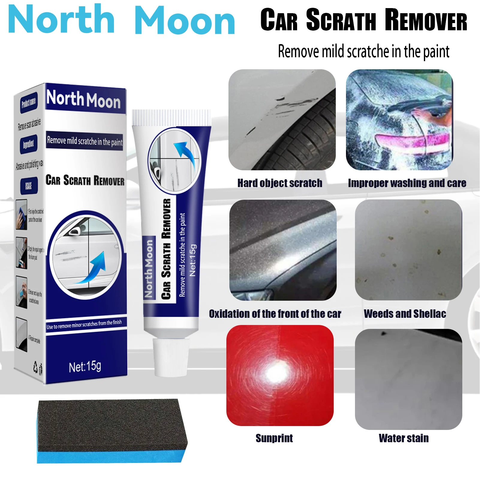 Car Scratch Repair Kit Auto Car Polishing Grinding Paste Paint Care Set Car Styling Scratch Removal Kit Car Cleaning Tools
Car Scratch Repair Kit Auto Car Polishing Grinding Paste Paint Care Set Car Styling Scratch Removal Kit Car Cleaning Tools