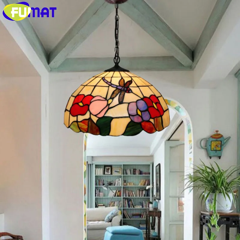 FUMAT Stained Glass Pendant Light Classic Garden Flowers Lamp Restaurant Living Room Kitchen Suspension Lightings Light Fixtures
FUMAT Stained Glass Pendant Light Classic Garden Flowers Lamp Restaurant Living Room Kitchen Suspension Lightings Light Fixtures