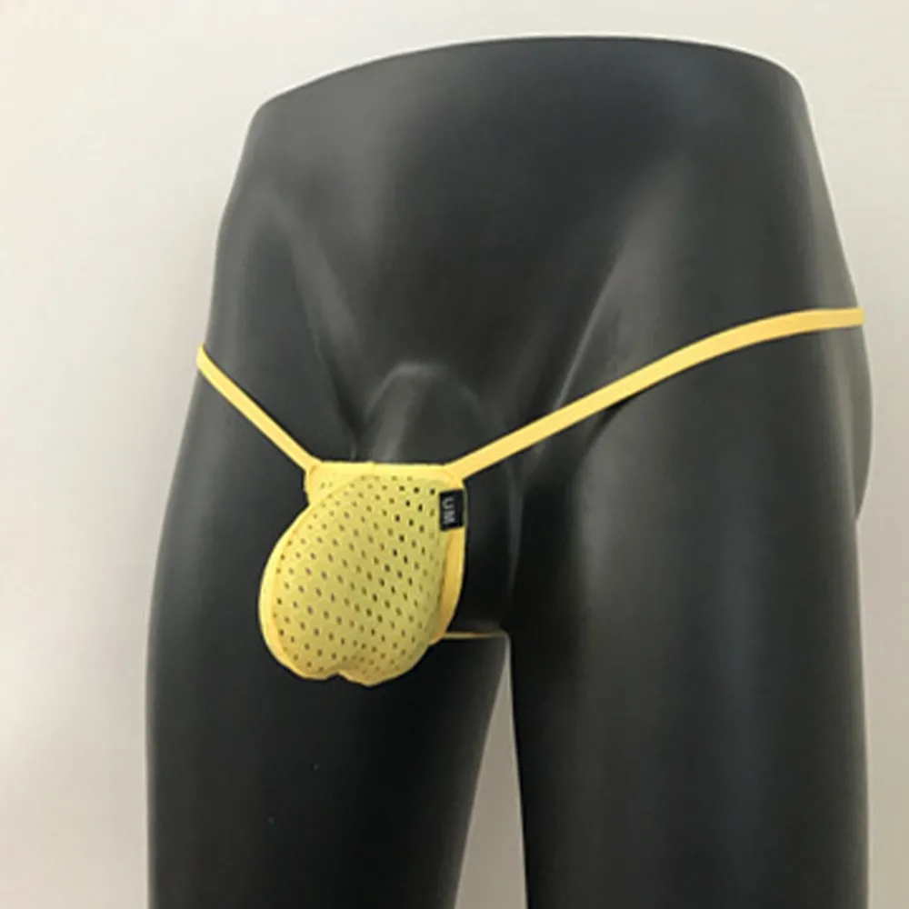 Tiny Erotic G-String Thin String Thongs Breathable Mesh Hole Underwear Sexy Low Rise Underpants Gay Man Bulge Pouch Panties
Tiny Erotic G-String Thin String Thongs Breathable Mesh Hole Underwear Sexy Low Rise Underpants Gay Man Bulge Pouch Panties