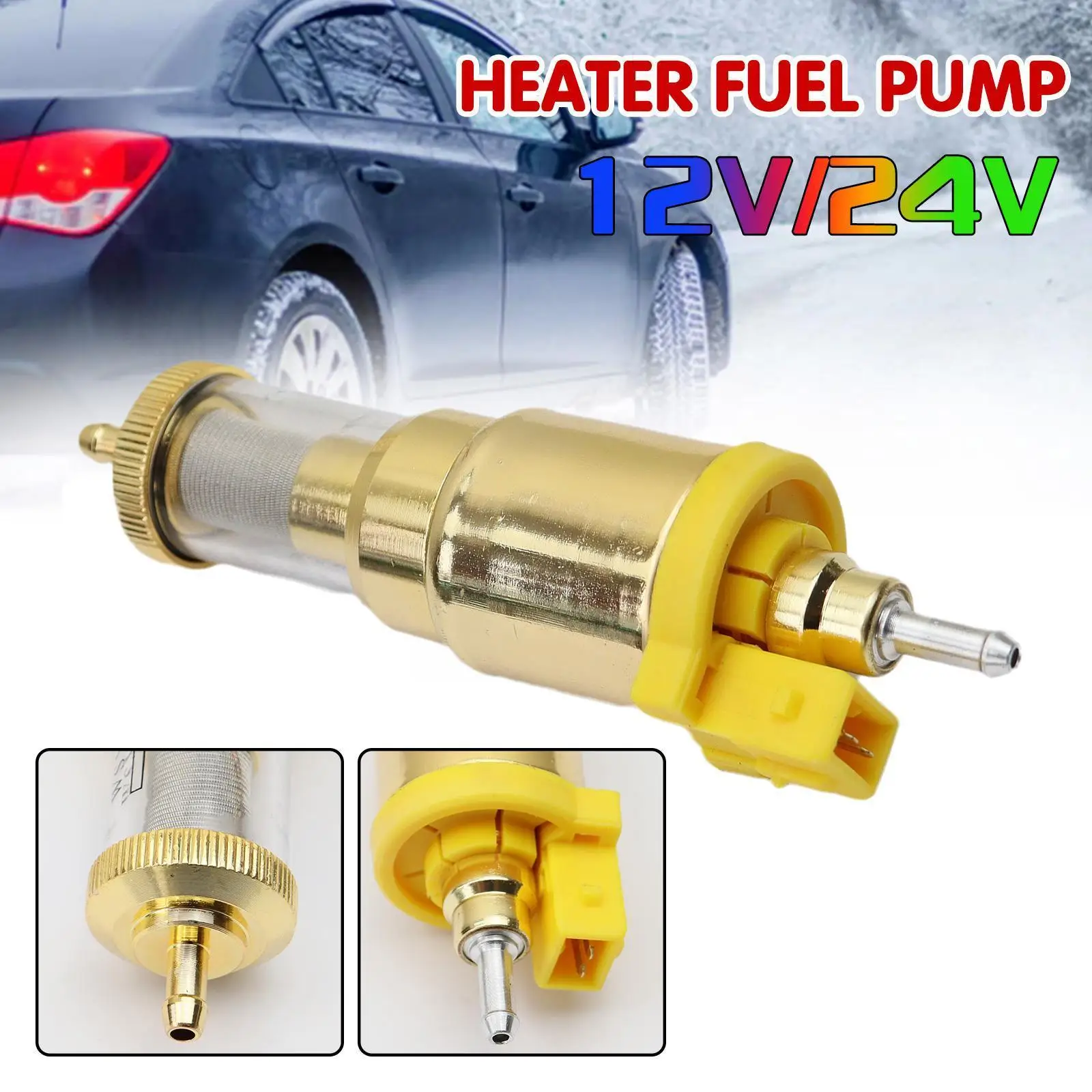 12v/24v 22ml/28ml Car Upgrade Ultra-low Noise Heater Fuel Pump 1kw-5kw For Eberspacher Universal Car Parking Oil Pump B0f6
12v/24v 22ml/28ml Car Upgrade Ultra-low Noise Heater Fuel Pump 1kw-5kw For Eberspacher Universal Car Parking Oil Pump B0f6