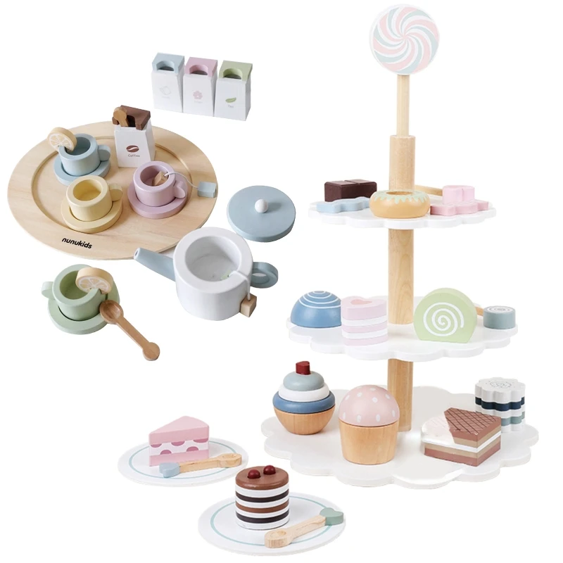 Children Chinese Wooden Tea Set Lifelike Kitchen Appliance Educational Set Role Play Toys for 3-8 Year Old Girls
Children Chinese Wooden Tea Set Lifelike Kitchen Appliance Educational Set Role Play Toys for 3-8 Year Old Girls