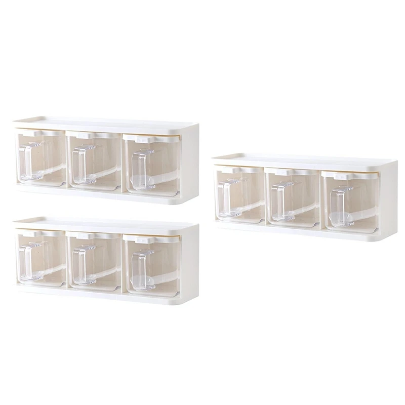 Kitchen Pull Type Seasoning Box Spice Bottle with Handle Spoon Storage Vertical and Horizontal Seasoning Storage
Kitchen Pull Type Seasoning Box Spice Bottle with Handle Spoon Storage Vertical and Horizontal Seasoning Storage