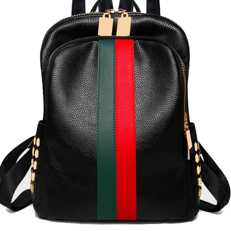 Luxury Designer Women Travel Backpack High Quality Soft PU / Fabric Shopping Backpack Pretty Style Girls Lovely Daypack Backpack 
Luxury Designer Women Travel Backpack High Quality Soft PU / Fabric Shopping Backpack Pretty Style Girls Lovely Daypack Backpack