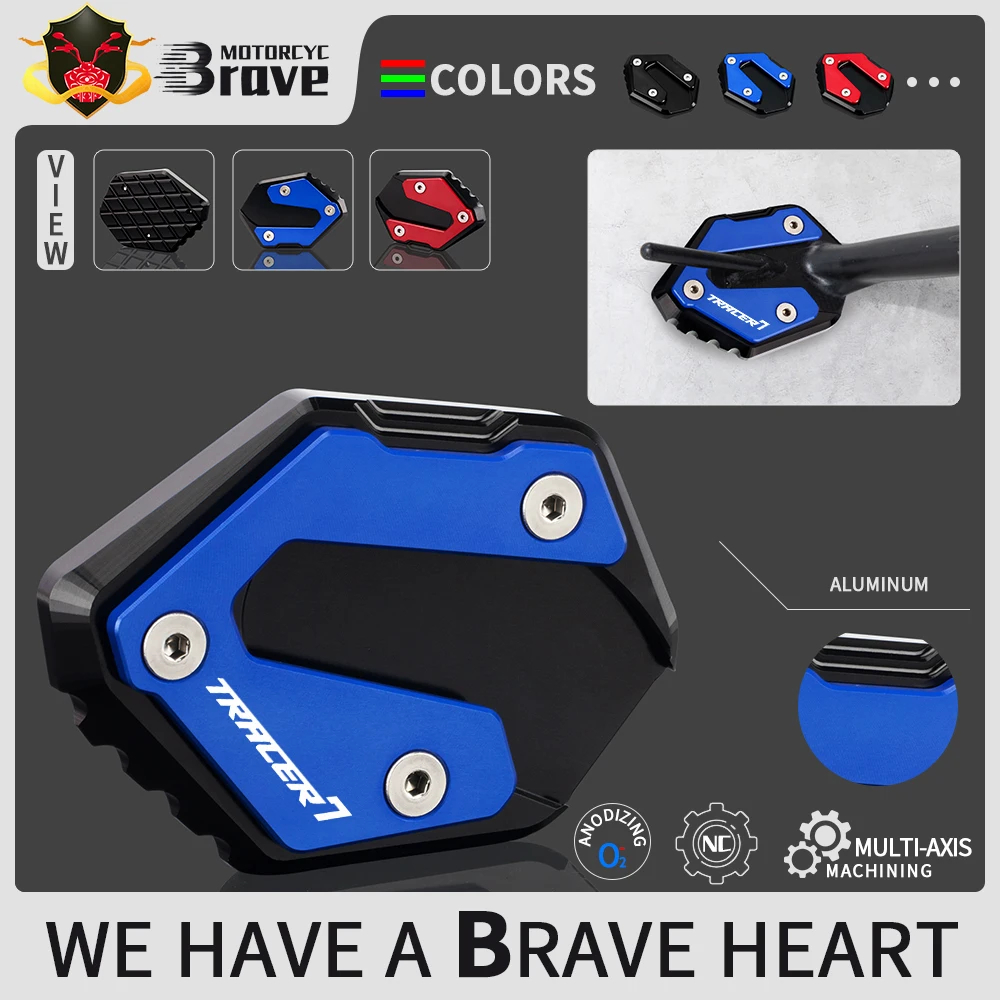 Motorcycle CNC Foot Side Stand Pad Plate Kickstand Enlarger Support Extension For Yamaha TRACER 7 2020 2021 2022 Tracer7 tracer
Motorcycle CNC Foot Side Stand Pad Plate Kickstand Enlarger Support Extension For Yamaha TRACER 7 2020 2021 2022 Tracer7 tracer