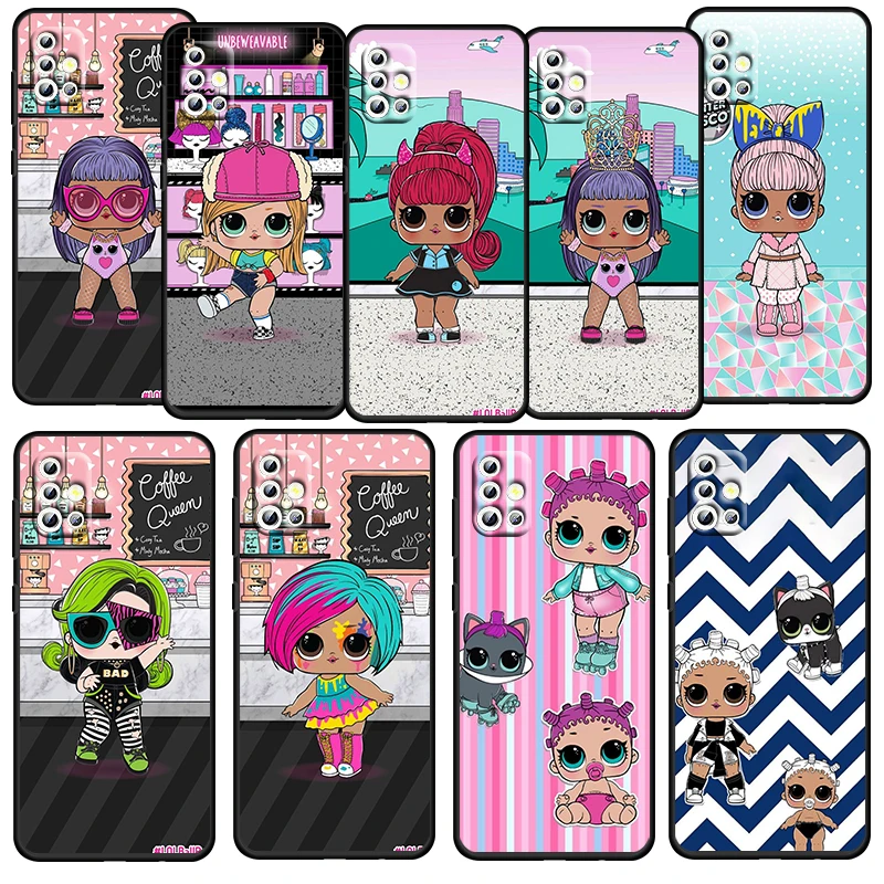 Gift Girl LOL Surprise Doll For Samsung Galaxy A52S A72 A71 A52 A51 A12 A32 A21S 4G 5G Funda Soft Black Phone Case Capa Coque
Gift Girl LOL Surprise Doll For Samsung Galaxy A52S A72 A71 A52 A51 A12 A32 A21S 4G 5G Funda Soft Black Phone Case Capa Coque