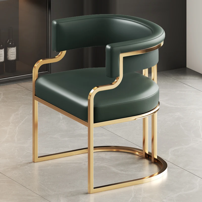Gold Armrest Modern Dining Chairs Luxury Kitchen Designer Lounge Chair Living Room Ergonomic Silla Comedor Mobile Furniture
Gold Armrest Modern Dining Chairs Luxury Kitchen Designer Lounge Chair Living Room Ergonomic Silla Comedor Mobile Furniture