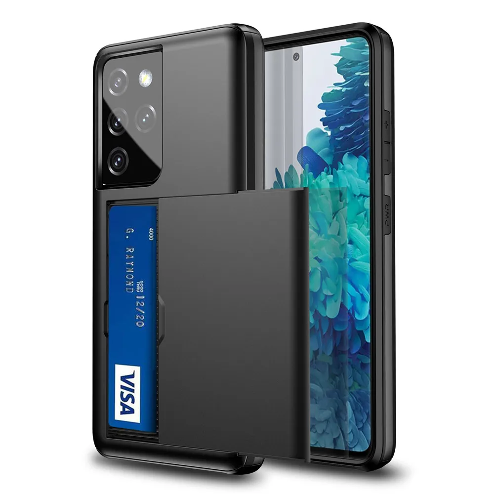 Shockproof Card Slots Case For Samsung Galaxy S20 FE S21 S30 Note 20 Ultra 10 9 8 S10 5G S9 S8 Plus S7 Edge S20+ S21+ Case Cover
Shockproof Card Slots Case For Samsung Galaxy S20 FE S21 S30 Note 20 Ultra 10 9 8 S10 5G S9 S8 Plus S7 Edge S20+ S21+ Case Cover