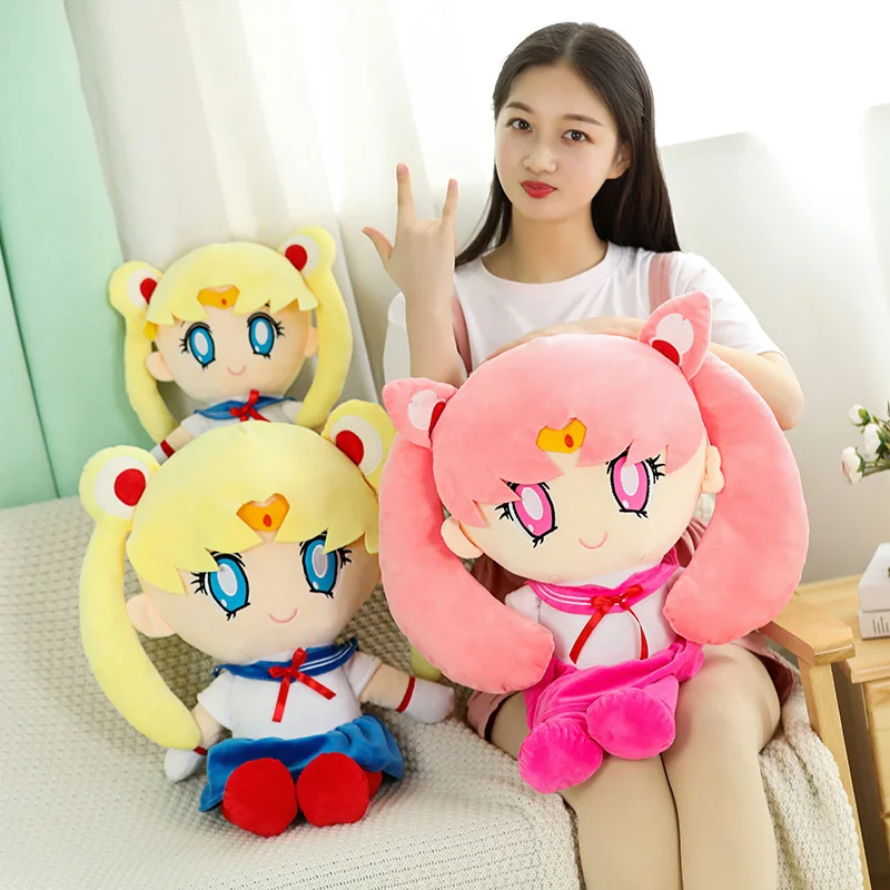 Cartoon Japan Sailor Moon Plush Toy Tsukino Usagi Kaiou Michi Stuffed Plushies Doll Soft Kids Toys for Girl Anime Game Periphery
Cartoon Japan Sailor Moon Plush Toy Tsukino Usagi Kaiou Michi Stuffed Plushies Doll Soft Kids Toys for Girl Anime Game Periphery