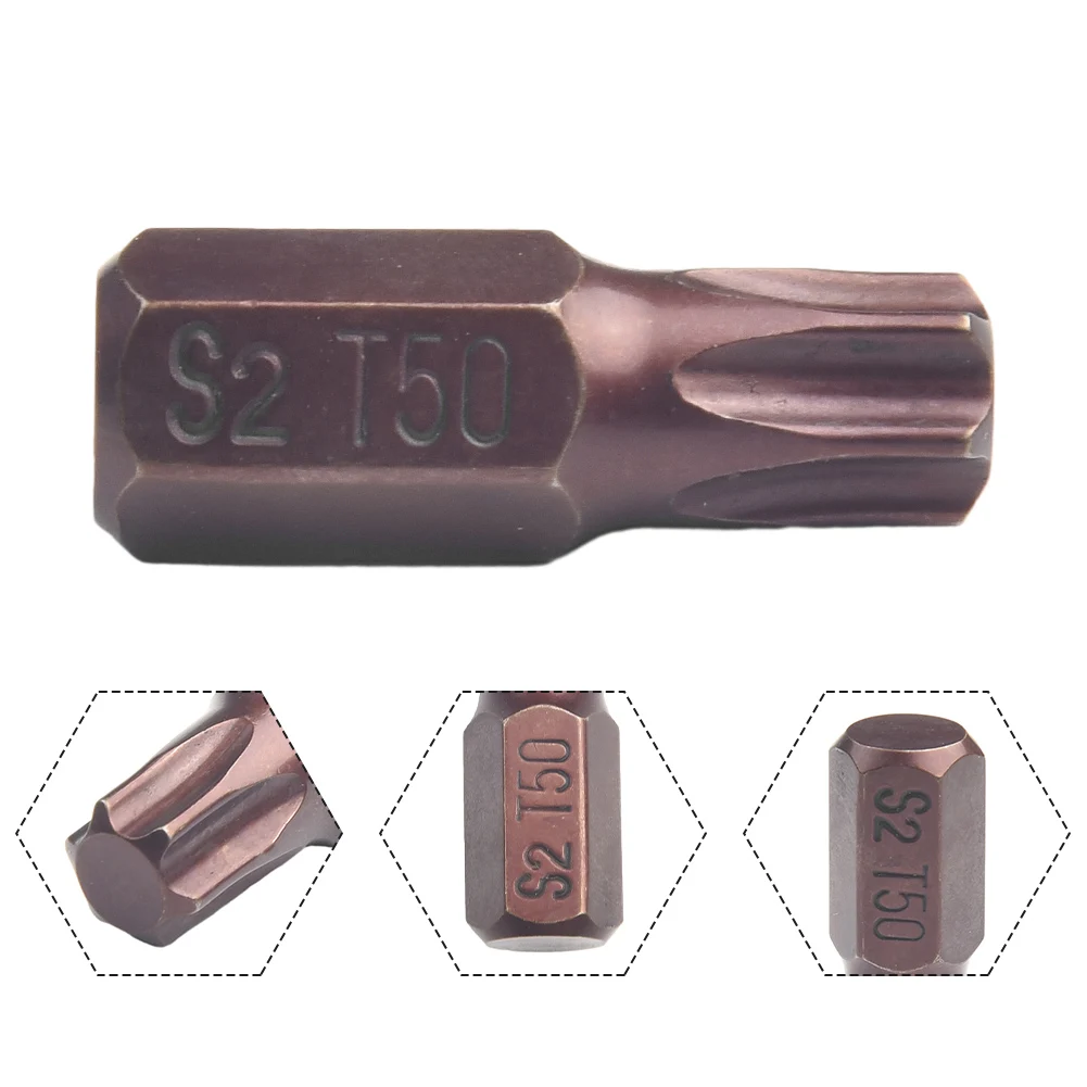1pc 30mm Torx Screwdriver Bit 10mm Shank Magnetic Batch Head T20 T25 T30 T40 T45 T50 T55 For Electric Wrench Socket Bit
1pc 30mm Torx Screwdriver Bit 10mm Shank Magnetic Batch Head T20 T25 T30 T40 T45 T50 T55 For Electric Wrench Socket Bit