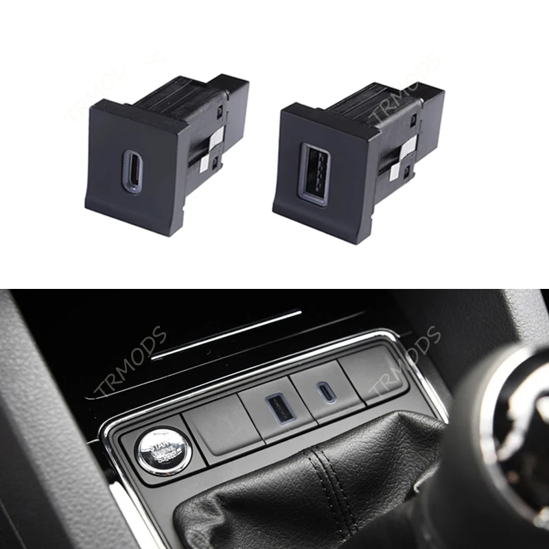 For VW Volkswagen Sagitar 15-18 Car Dual USB Charger Socket PD Type-C QC3.0 Auto Phone Quick Charging Interface Adapter Button
For VW Volkswagen Sagitar 15-18 Car Dual USB Charger Socket PD Type-C QC3.0 Auto Phone Quick Charging Interface Adapter Button