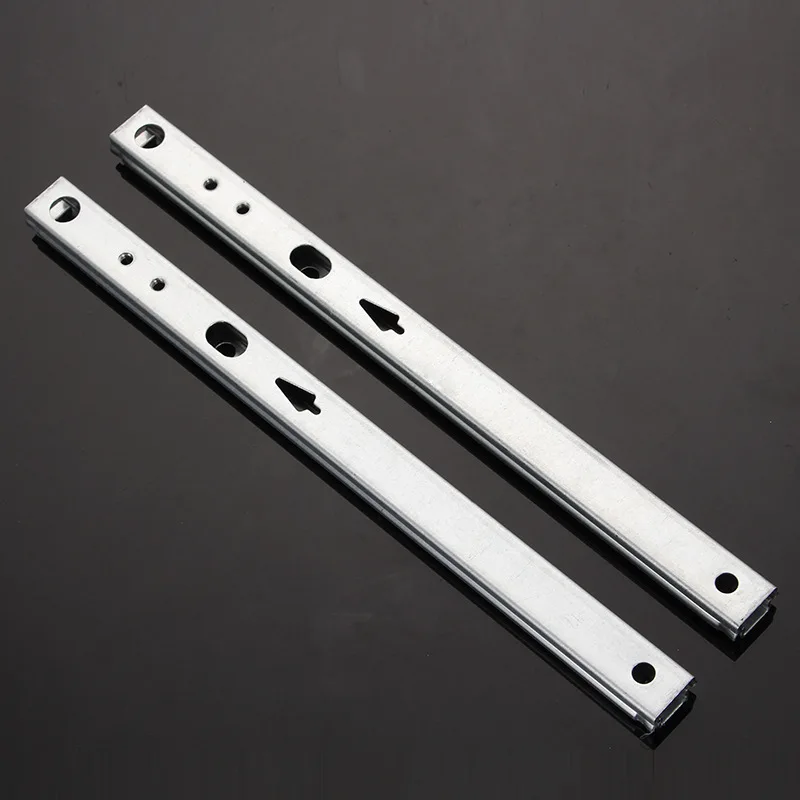 2Pcs 8"-16" Ball Bearing Drawer Slides Furniture Slide Steel Ball Bearing Slides Keyboard Cabinet Cupboard Drawer Runners 
2Pcs 8"-16" Ball Bearing Drawer Slides Furniture Slide Steel Ball Bearing Slides Keyboard Cabinet Cupboard Drawer Runners