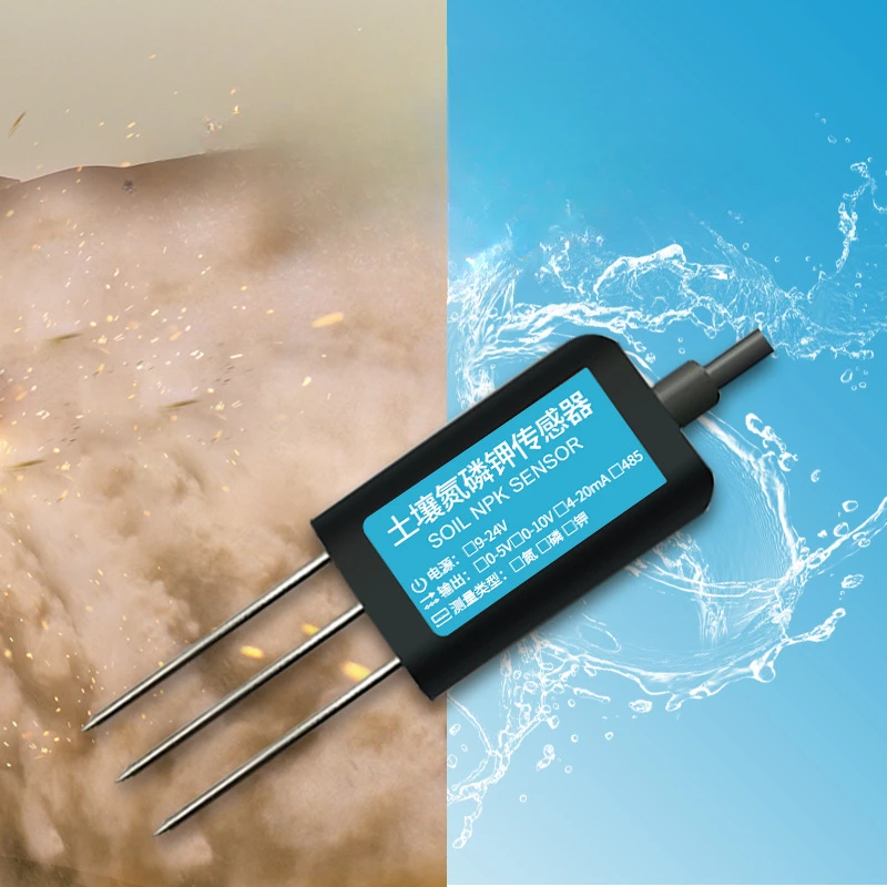 Measure Soil Moisture Temperature Humidity EC PH NPK 4-20mA 0-5V RS485 Soil Sensor
Measure Soil Moisture Temperature Humidity EC PH NPK 4-20mA 0-5V RS485 Soil Sensor