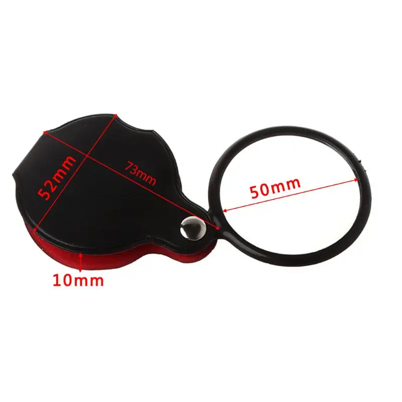 8X 50mm Mini Pocket Folding Jewelry Magnifier Magnifying Eye Glass Loupe Lens Drop Shipping
8X 50mm Mini Pocket Folding Jewelry Magnifier Magnifying Eye Glass Loupe Lens Drop Shipping