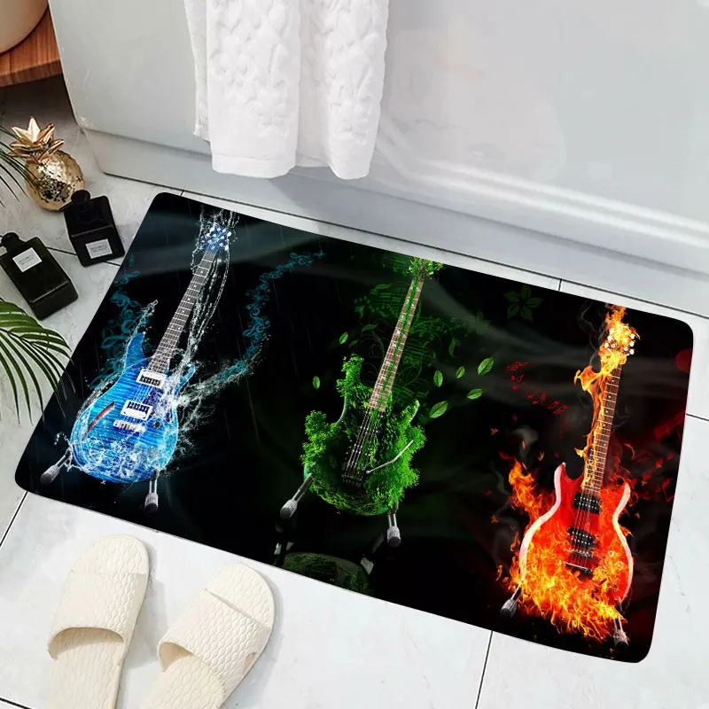 Guitar Art Carpet House Doormat Decor Print Floor Door Mat Non-Slip Soft Flannel Carpet for Hallway Bedroom Drop Shipping
Guitar Art Carpet House Doormat Decor Print Floor Door Mat Non-Slip Soft Flannel Carpet for Hallway Bedroom Drop Shipping