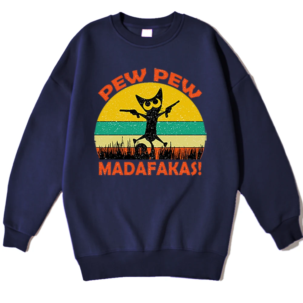 Pew Pew Madafakas Black Cat Cartoon Print Sweatshirt Mens Hip Hop Crewneck Clothes Autumn Hoodie Men Fashion Fleece Hoodies
Pew Pew Madafakas Black Cat Cartoon Print Sweatshirt Mens Hip Hop Crewneck Clothes Autumn Hoodie Men Fashion Fleece Hoodies