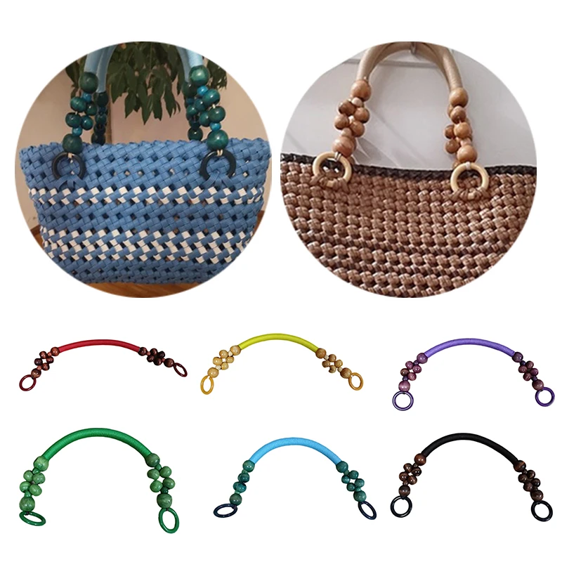 1Pcs Deepeel 47cm Color Bag Handles Nylon Rope Weave Wooden Bead Handle Shoulder Strap Hand Straps DIY Sew Handbag Accessories
1Pcs Deepeel 47cm Color Bag Handles Nylon Rope Weave Wooden Bead Handle Shoulder Strap Hand Straps DIY Sew Handbag Accessories