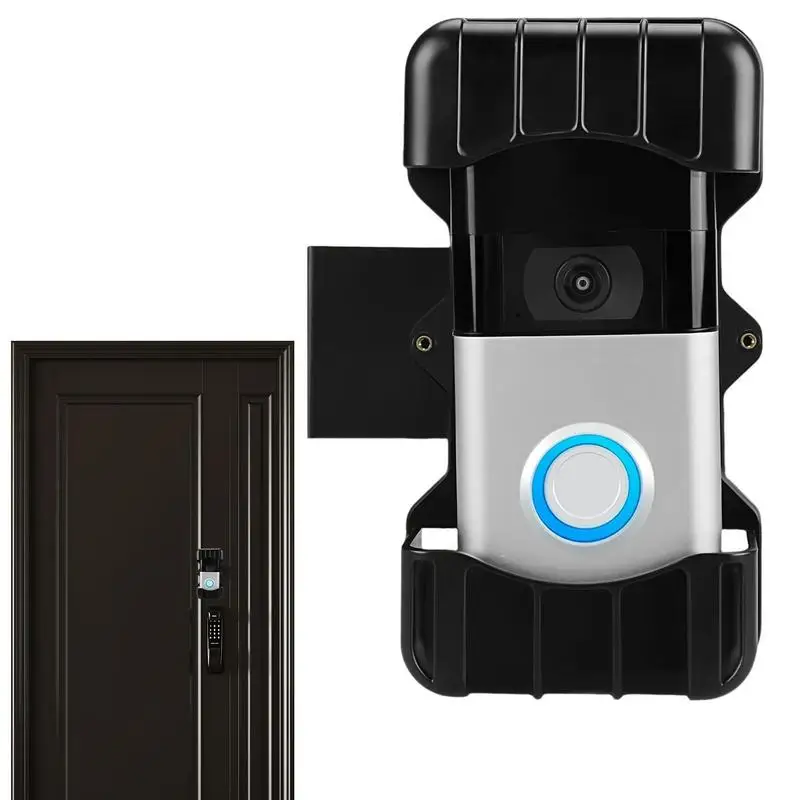 

Anti-Theft Video Doorbell Mount No-Drill Mounting Bracket For Most Brand Video Bell For Most Home Office Easy To Install