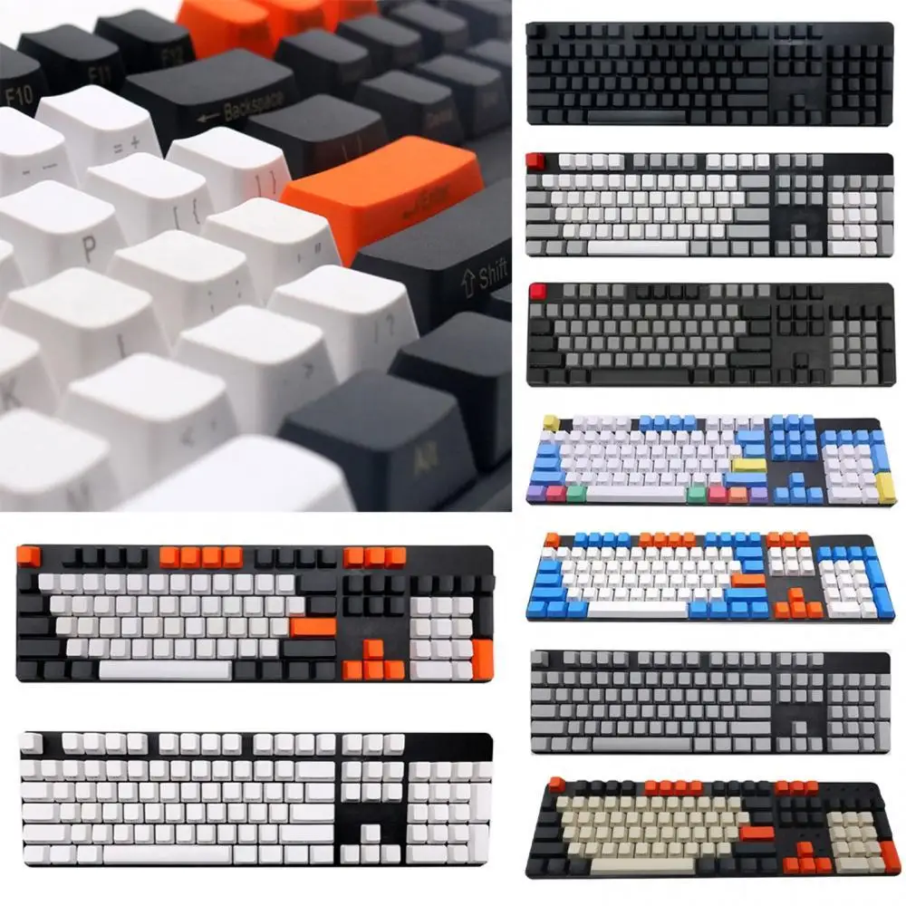 108 Keys PBT Double Color Keycap Universal Column For Ikbc Cherry MX /Kailh/Outemu Mechanical Keyboard keycaps custom keycaps
108 Keys PBT Double Color Keycap Universal Column For Ikbc Cherry MX /Kailh/Outemu Mechanical Keyboard keycaps custom keycaps