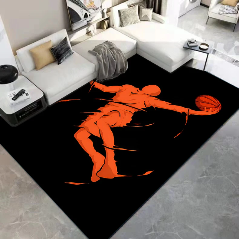 Home Decor Basketball Printing Carpet Creative Pattern Anti-Slip Floor Mat Living Room Carpet Carpet Door Mat alfombra
Home Decor Basketball Printing Carpet Creative Pattern Anti-Slip Floor Mat Living Room Carpet Carpet Door Mat alfombra