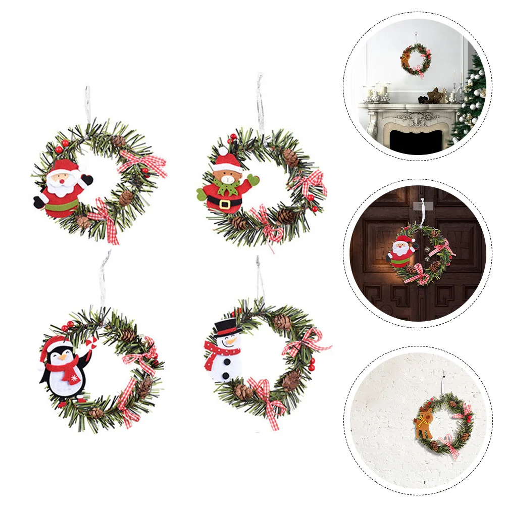 Christmas Wreath Decor Door Wall Ornament Pendant Hanging Garland Tree Holiday Party Artificial Front Mini Pine Scene Decors
Christmas Wreath Decor Door Wall Ornament Pendant Hanging Garland Tree Holiday Party Artificial Front Mini Pine Scene Decors